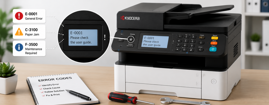 Kyocera printer error codes