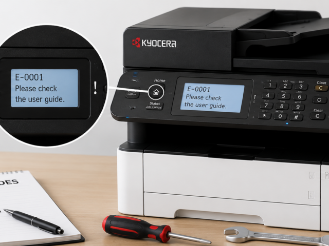 Kyocera printer error codes