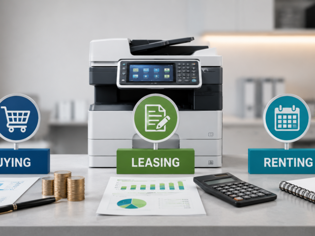 Buying vs Leasing vs Renting a Copier A 5-Year Cost Breakdown