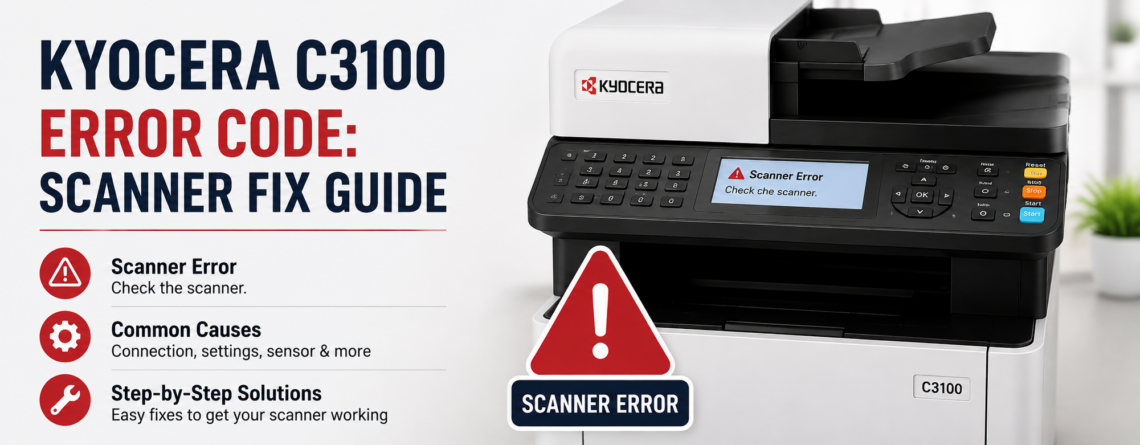 Kyocera C3100 Error