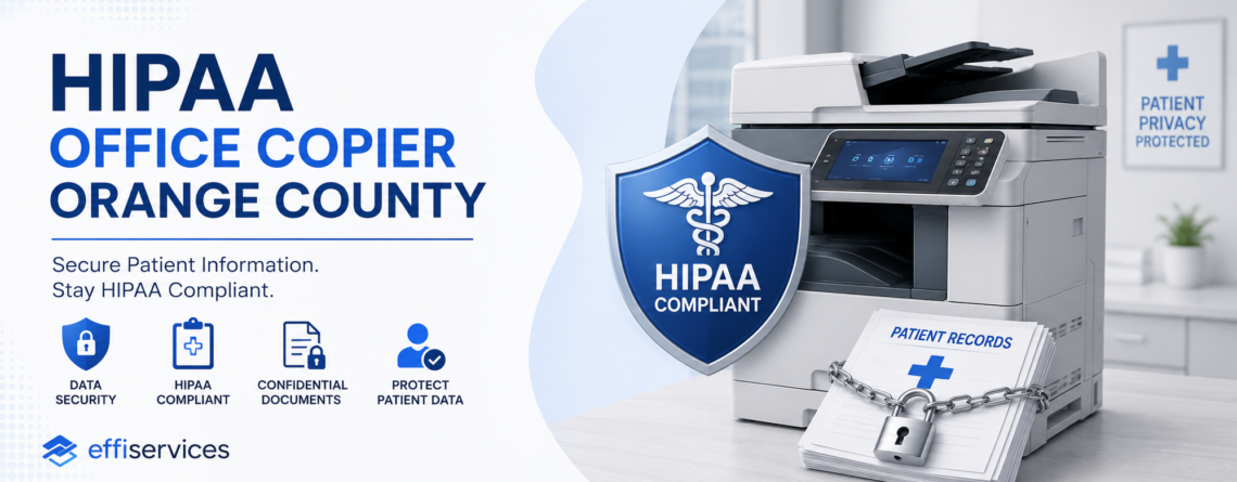 HIPAA office copier orange county