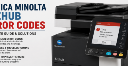 Konica Minolta bizhub Error Codes