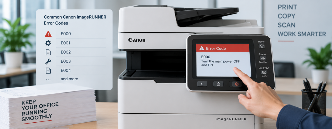 Canon imageRUNNER Error Codes