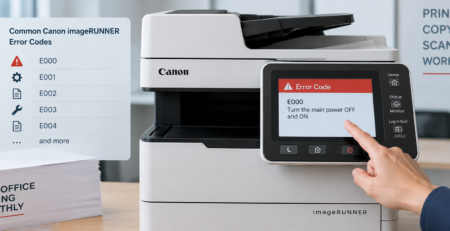 Canon imageRUNNER Error Codes