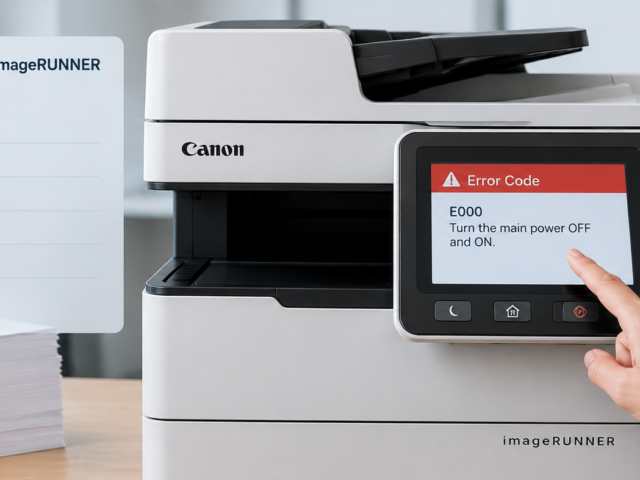 Canon imageRUNNER Error Codes