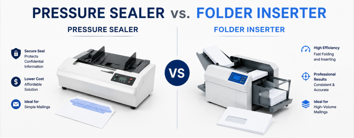Pressure Sealer vs Folder Inserter
