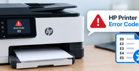 HP Printer Error Codes